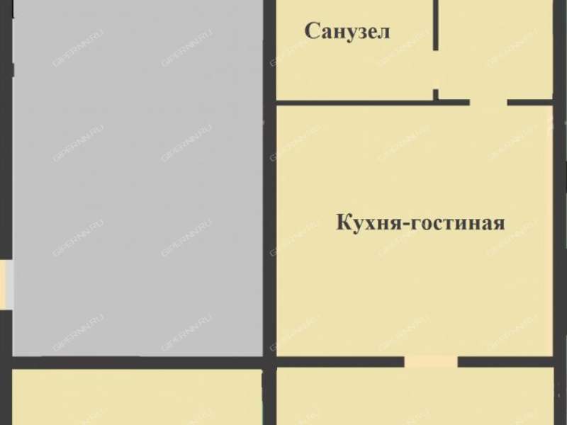 двухкомнатная квартира на Рождественской улице дом 12/5