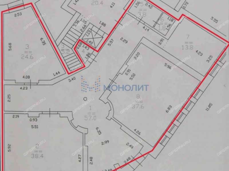 помещение под торговую площадь, недвижимость под общепит на Арзамасской улице