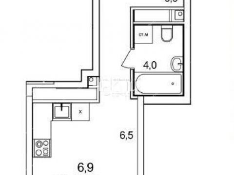 kvartira-studiya-ankudinovka-kstovskiy-rayon фото